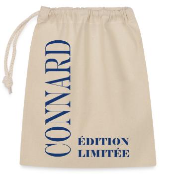 Edition limitée connard - Sac cadeau en coton avec cordon (25 x 30 cm) - nature - Devant