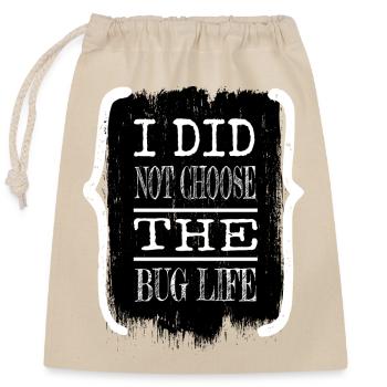 Computer Scientist Bday Humor Christmas Carols - Closable cotton gift bag (25x30cm) - nature - Front