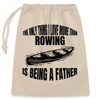 Rowers Rowing Team Rowing Club Rowing - Closable cotton gift bag (25x30cm) - nature - Front
