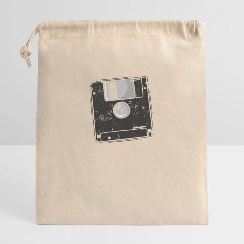 Floppy Disk Storage Module Disk Closable cotton gift bag (25x30cm)