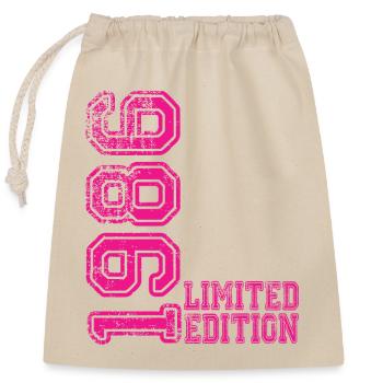 Édition limitée 1986 - Sac cadeau en coton avec cordon (25 x 30 cm) - nature - Devant