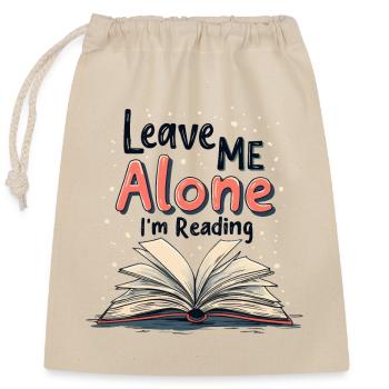 UNIVERSE INSIDE - Closable cotton gift bag (25x30cm) - nature - Front