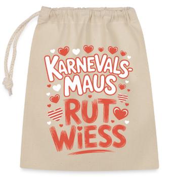 Carnival Mouse Rut Wiess Cologne Cologne Cologne Carnival Mouse - Closable cotton gift bag (25x30cm) - nature - Front