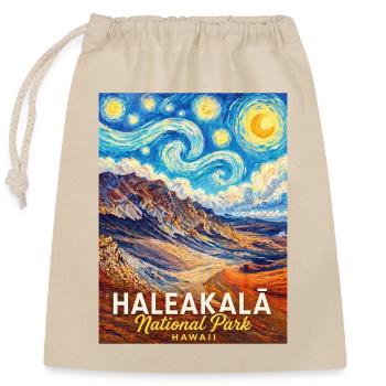 Haleakalā National Park Hawaii - Verschließbarer Geschenkbeutel aus Baumwolle (25x30cm) - Natur - Vorne