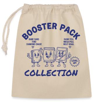 Booster Pack Collection Rare Card Find Shiny Foil - Closable cotton gift bag (25x30cm) - nature - Front