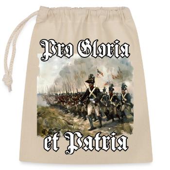 Armée prussienne | Uniforme de Prusse | Prussien - Sac cadeau en coton avec cordon (25 x 30 cm) - nature - Devant