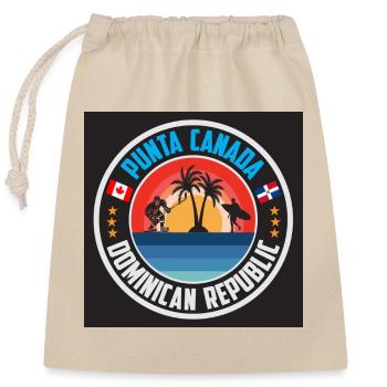 PuntaCanada 2MP - Sac cadeau en coton avec cordon (25 x 30 cm) - nature - Devant