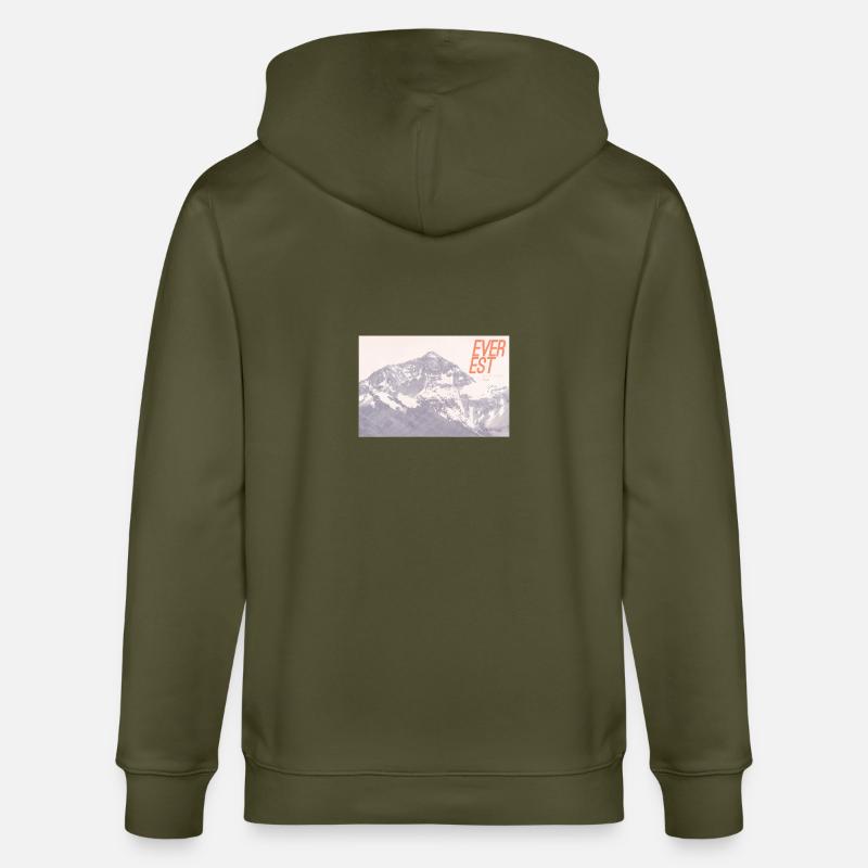 Majesté de l’Everest - Veste à capuche bio CULTIVATOR Stanley/Stella Unisexe - kaki
