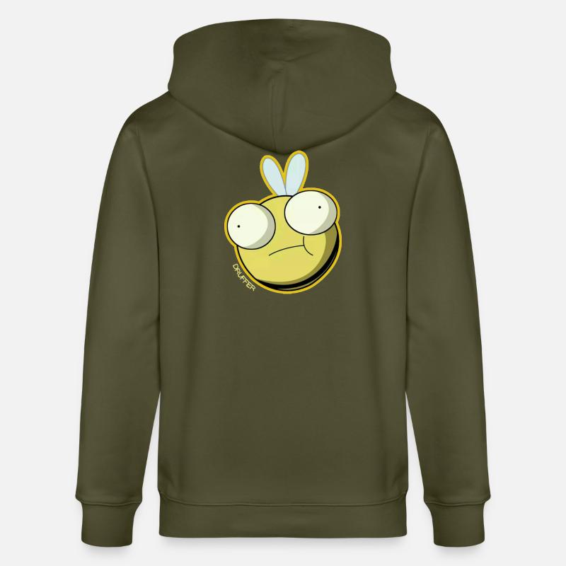 DRUFFER™ Face - Veste à capuche bio CULTIVATOR Stanley/Stella Unisexe - kaki