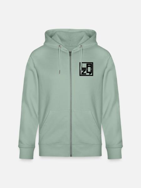 Shield Lazy Viereck - Stanley/Stella CULTIVATOR  Unisex Organic Hooded Jacket - aloe
