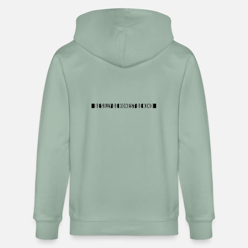 Enfant honnête et stupide - Veste à capuche bio CULTIVATOR Stanley/Stella Unisexe - vert de gris clair