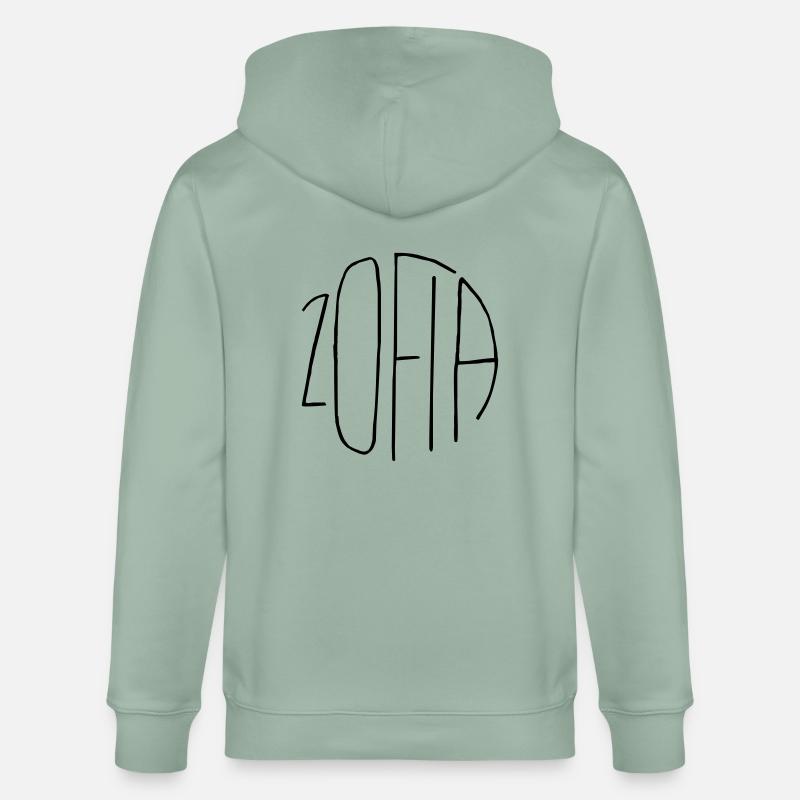 Zofia - Veste à capuche bio CULTIVATOR Stanley/Stella Unisexe - vert de gris clair