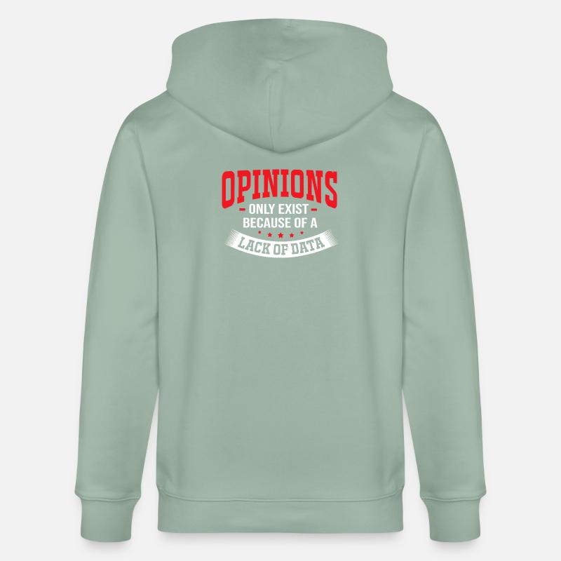 Codeur Programmeur GPT - Veste à capuche bio CULTIVATOR Stanley/Stella Unisexe - vert de gris clair