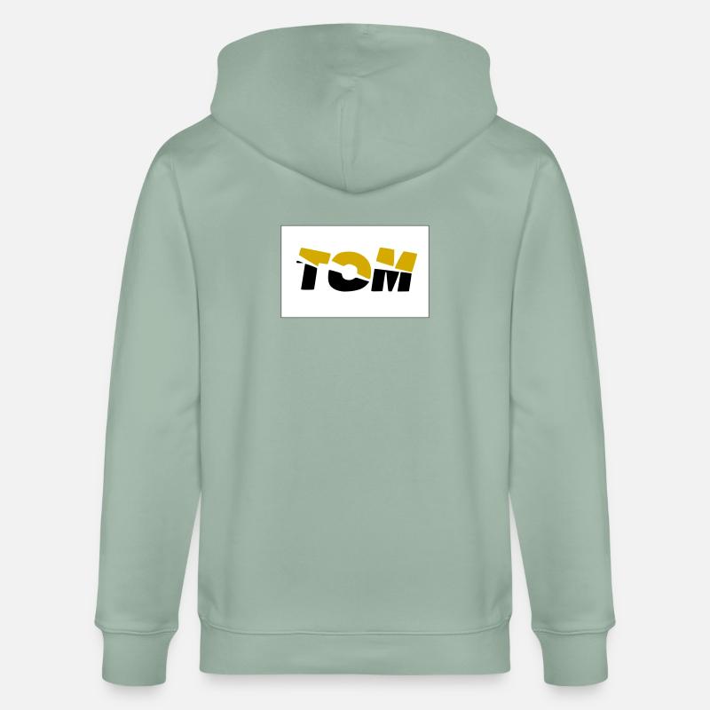 Tom - Stanley/Stella Unisex Bio-Kapuzenjacke CULTIVATOR  - Helles Graugrün