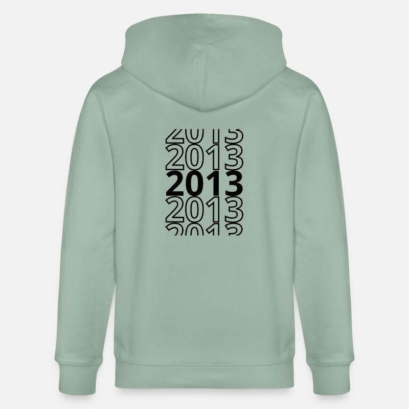 2013 2013 2013 - Veste à capuche bio CULTIVATOR Stanley/Stella Unisexe - vert de gris clair