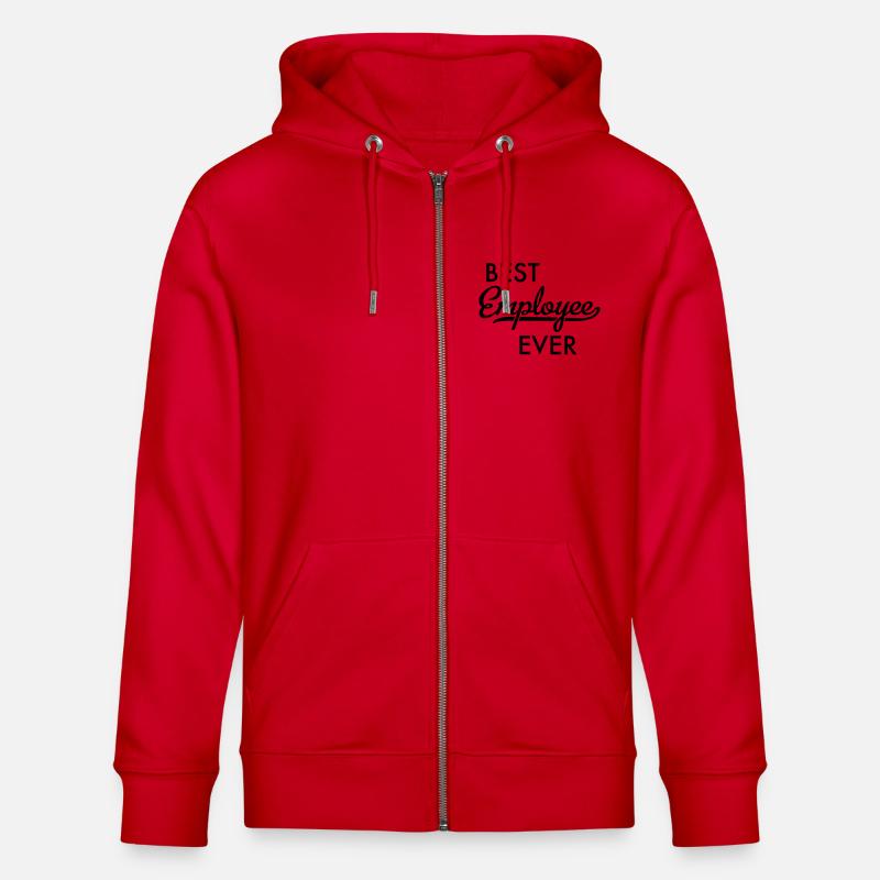 Mitarbeiter - Stanley/Stella Unisex Bio-Kapuzenjacke CULTIVATOR  - Rot