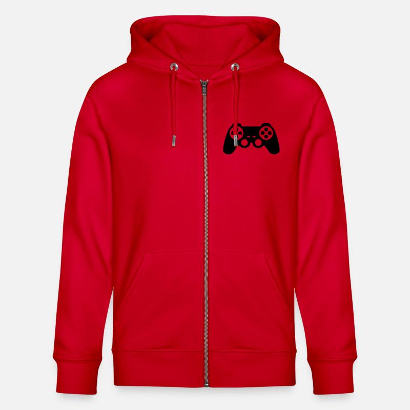 Controller - Stanley/Stella Unisex Bio-Kapuzenjacke CULTIVATOR  - Rot