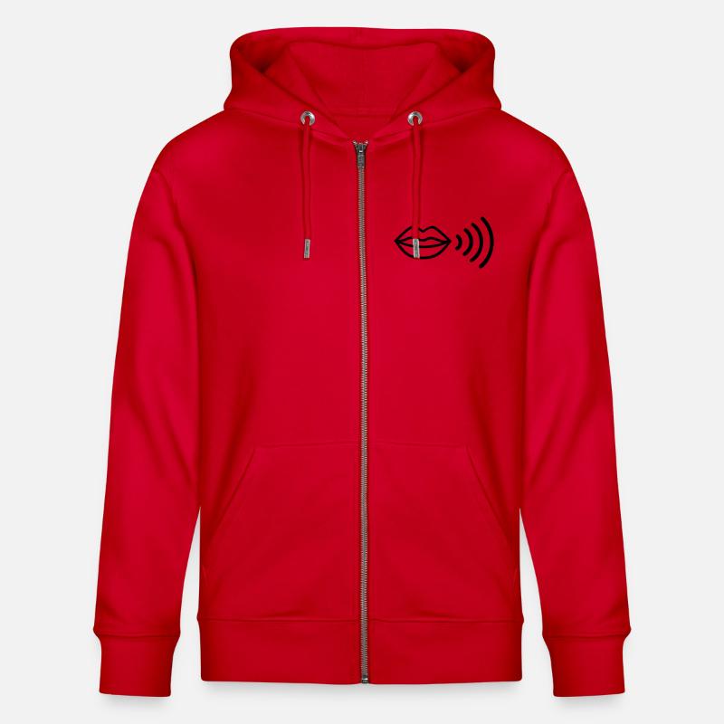 Logopäde - Stanley/Stella Unisex Bio-Kapuzenjacke CULTIVATOR  - Rot