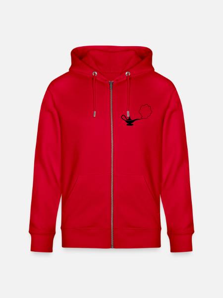 wunderlampe_01 - Veste à capuche bio CULTIVATOR Stanley/Stella Unisexe - rouge