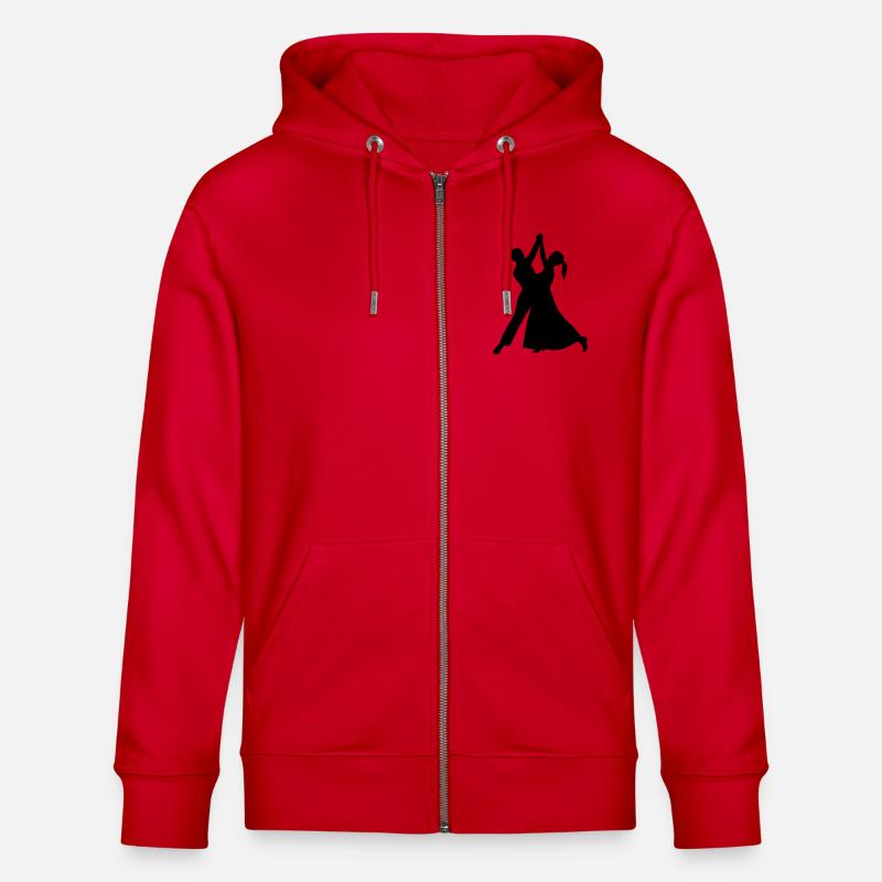 Danser - Veste à capuche bio CULTIVATOR Stanley/Stella Unisexe - rouge