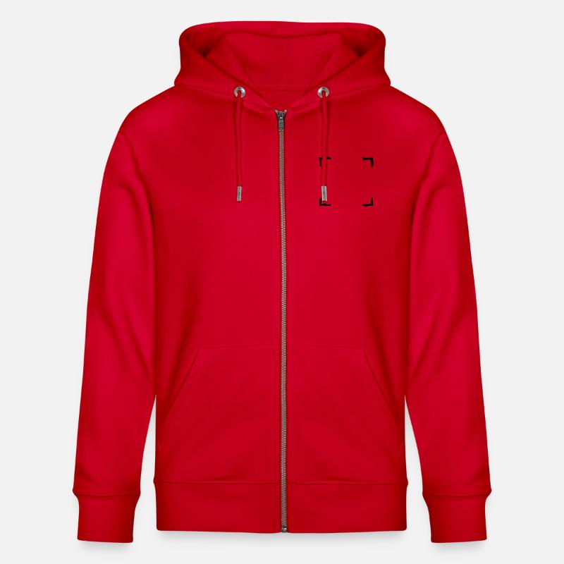 Cool Frame - Veste à capuche bio CULTIVATOR Stanley/Stella Unisexe - rouge