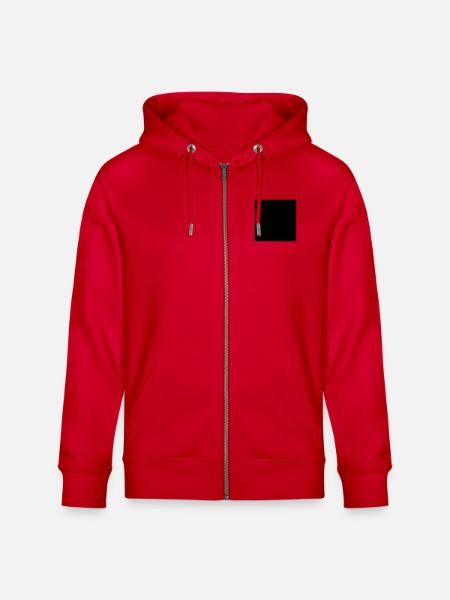 Square - Stanley/Stella CULTIVATOR  Unisex Organic Hooded Jacket - red