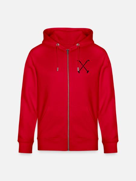 Polo - Stanley/Stella CULTIVATOR  Unisex Organic Hooded Jacket - red