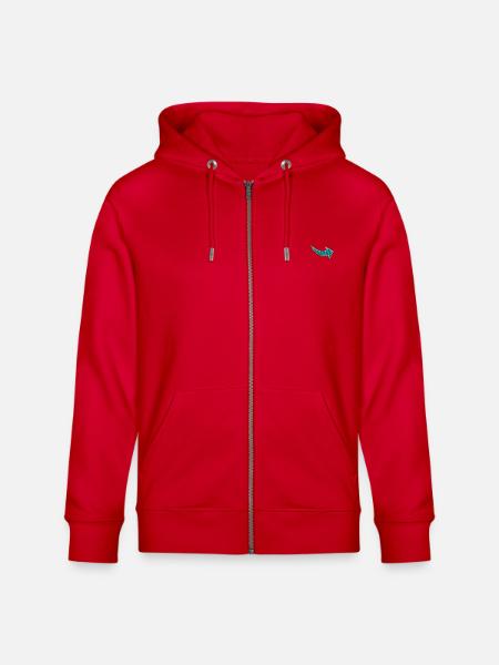 Pfeil - Stanley/Stella Unisex Bio-Kapuzenjacke CULTIVATOR - Rot