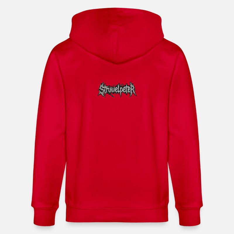 Struwwelpeter Grim Logo - Veste à capuche bio CULTIVATOR Stanley/Stella Unisexe - rouge