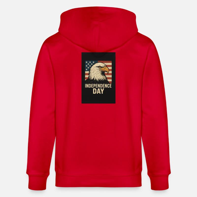 5238F232-5A1D-4004-B7B7-942E4CB1A05F - Stanley/Stella Unisex Bio-Kapuzenjacke CULTIVATOR  - Rot