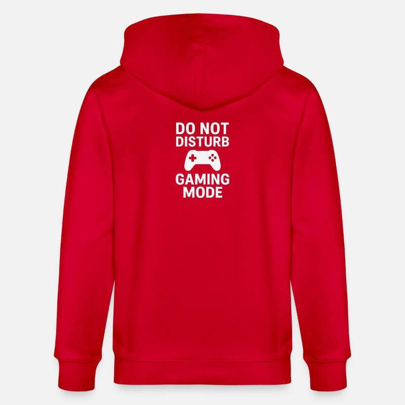 Ne pas déranger – Mode Jeu - Veste à capuche bio CULTIVATOR Stanley/Stella Unisexe - rouge