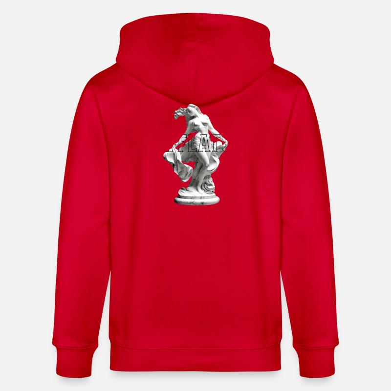Sculpture en marbre : Danse - Veste à capuche bio CULTIVATOR Stanley/Stella Unisexe - rouge