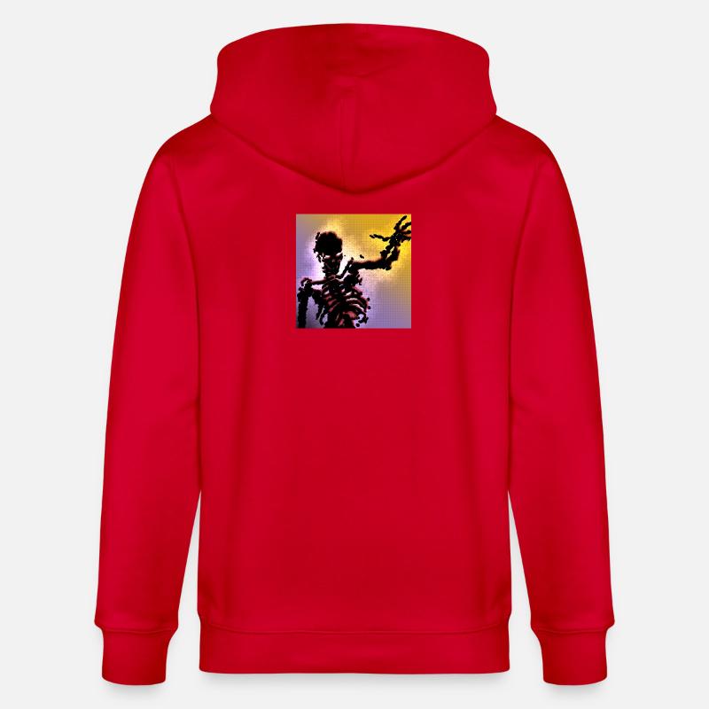 B860F391-D6D1-40B1-8AC8-BBFDE1584C1A - Stanley/Stella Unisex Bio-Kapuzenjacke CULTIVATOR  - Rot