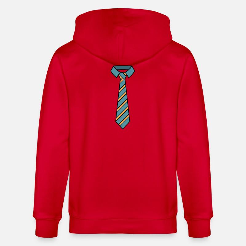 Tie Cute Comic - Veste à capuche bio CULTIVATOR Stanley/Stella Unisexe - rouge