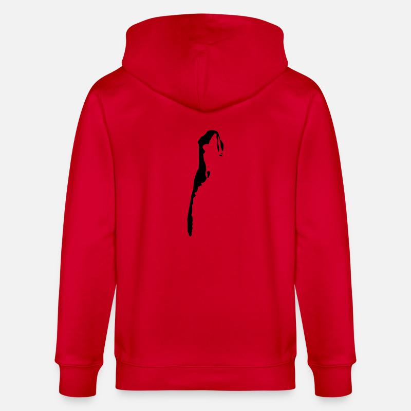 hiddensee2 - Veste à capuche bio CULTIVATOR Stanley/Stella Unisexe - rouge