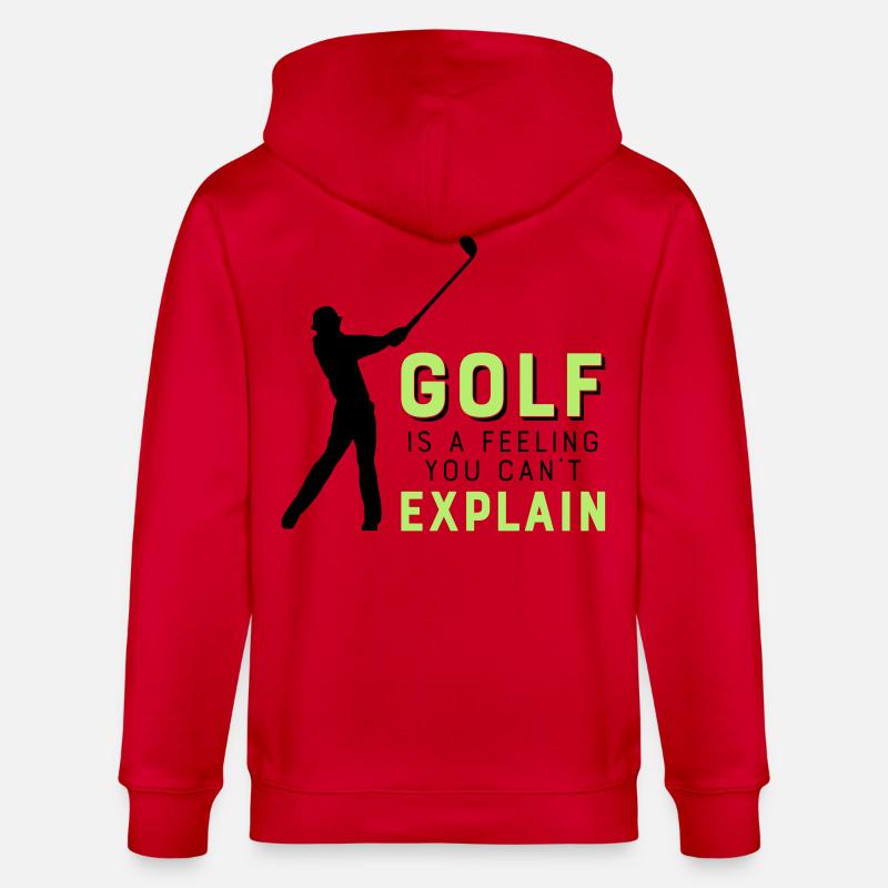 Le golf - Veste à capuche bio CULTIVATOR Stanley/Stella Unisexe - rouge
