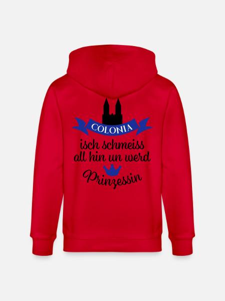 Kölner Karneval - Stanley/Stella Unisex Bio-Kapuzenjacke CULTIVATOR - Rot