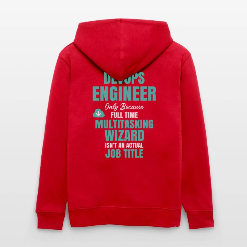 DevOps Engineer Multitasking-Assistent Stanley/Stella Unisex Bio-Kapuzenjacke CULTIVATOR 