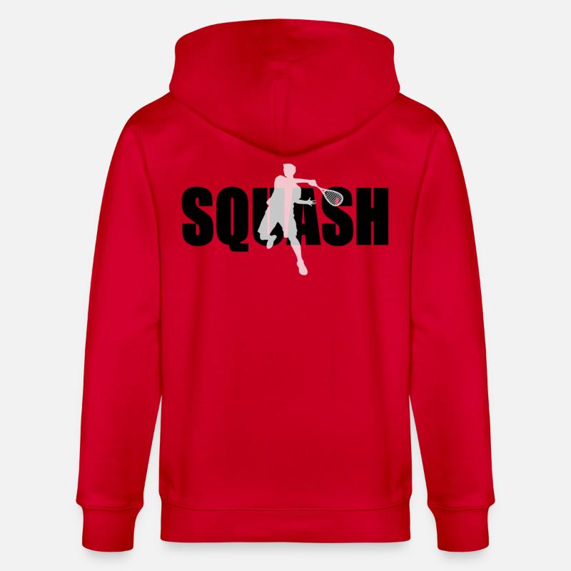 Squash - Stanley/Stella Unisex Bio-Kapuzenjacke CULTIVATOR  - Rot