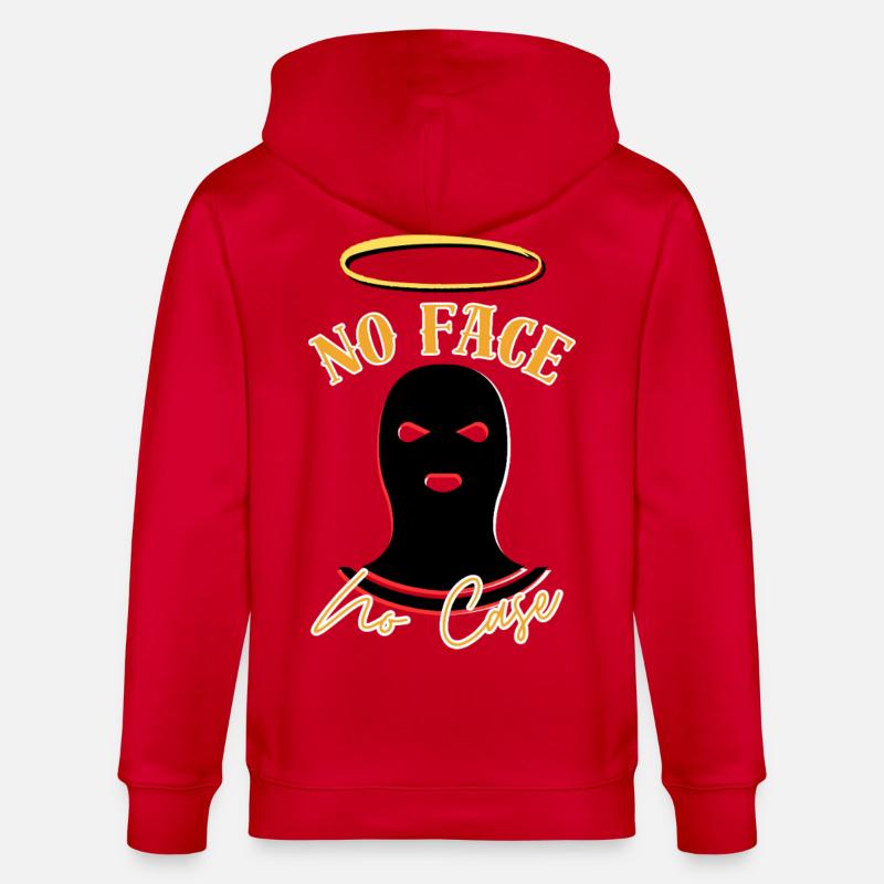 Pas de visage, pas d’étui - Veste à capuche bio CULTIVATOR Stanley/Stella Unisexe - rouge