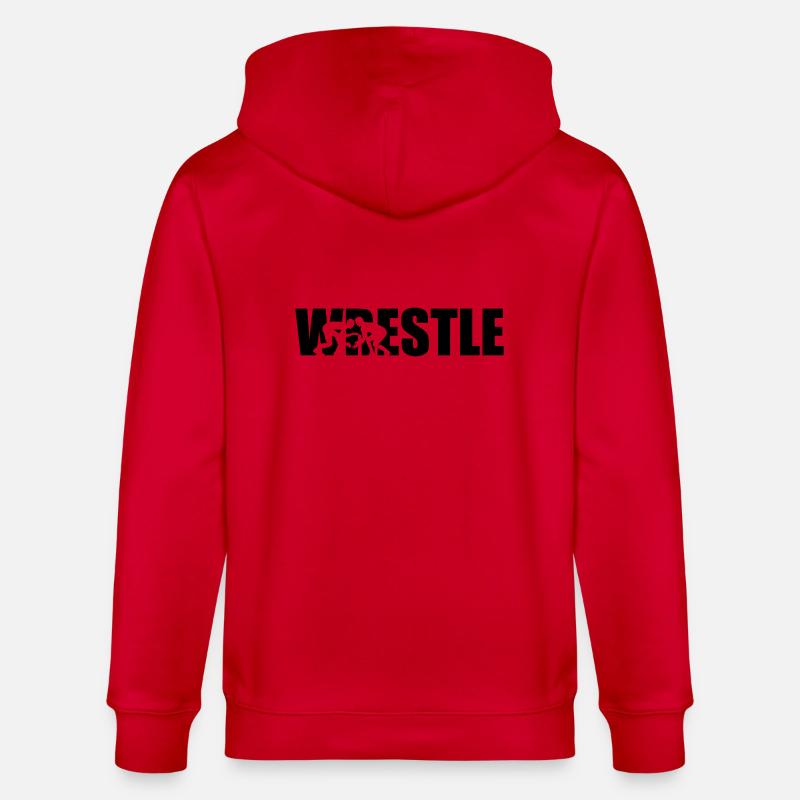 Wrestle - Veste à capuche bio CULTIVATOR Stanley/Stella Unisexe - rouge