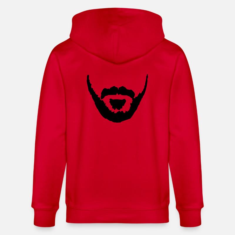 bart_01 - Veste à capuche bio CULTIVATOR Stanley/Stella Unisexe - rouge
