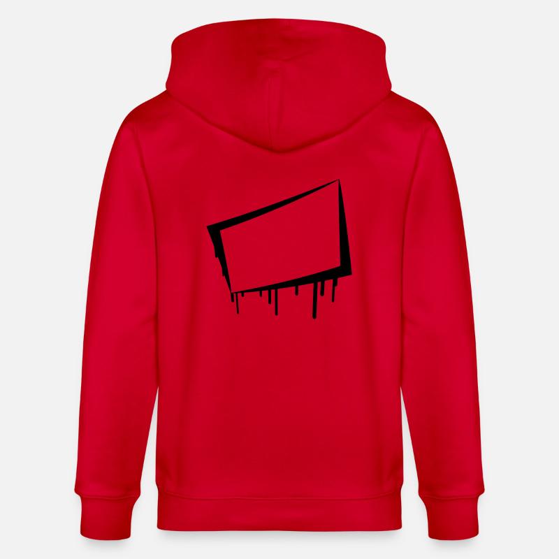 Frame - Veste à capuche bio CULTIVATOR Stanley/Stella Unisexe - rouge