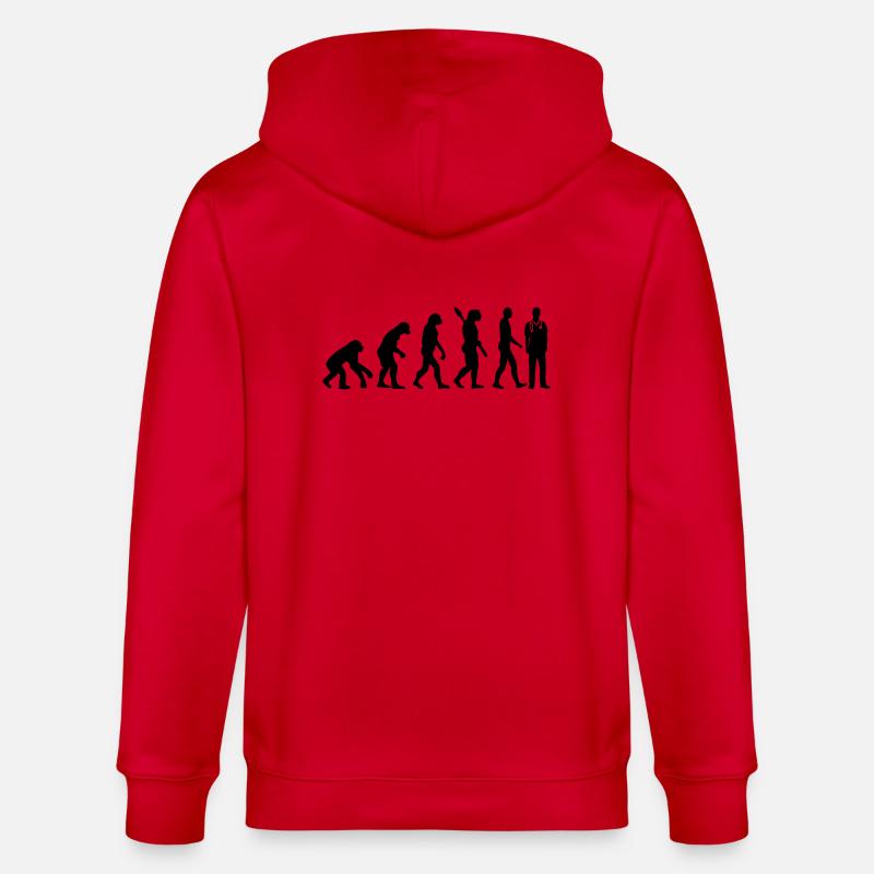 Krankenpfleger - Stanley/Stella Unisex Bio-Kapuzenjacke CULTIVATOR  - Rot