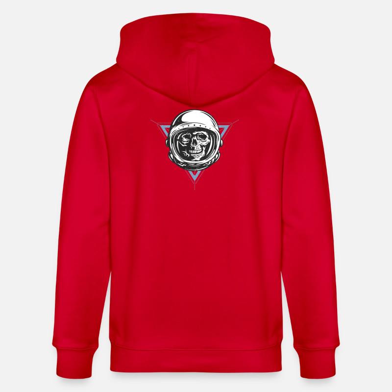 Space Monkey - Veste à capuche bio CULTIVATOR Stanley/Stella Unisexe - rouge