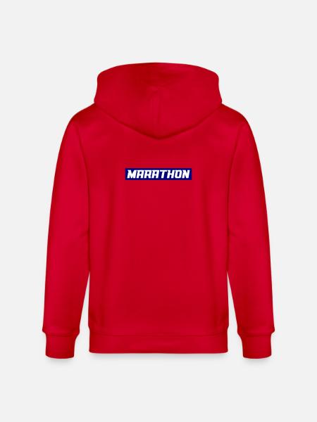 Marathon - Stanley/Stella Unisex Bio-Kapuzenjacke CULTIVATOR - Rot