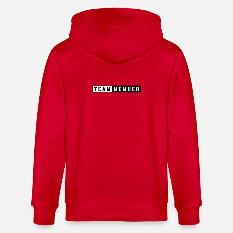 Équipier - Veste à capuche bio CULTIVATOR Stanley/Stella Unisexe - rouge