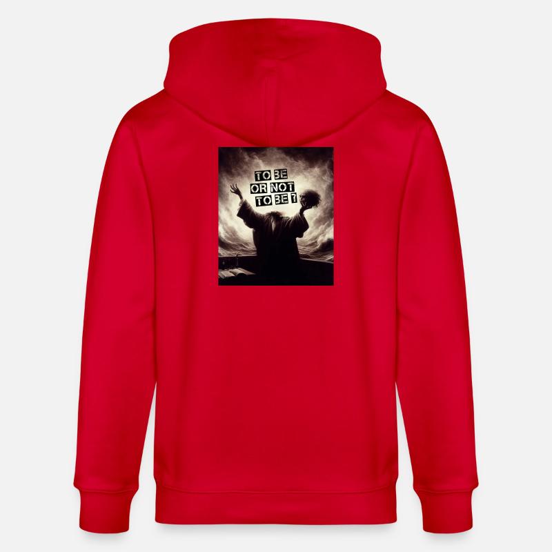 Sein oder nicht sein? - Stanley/Stella Unisex Bio-Kapuzenjacke CULTIVATOR  - Rot