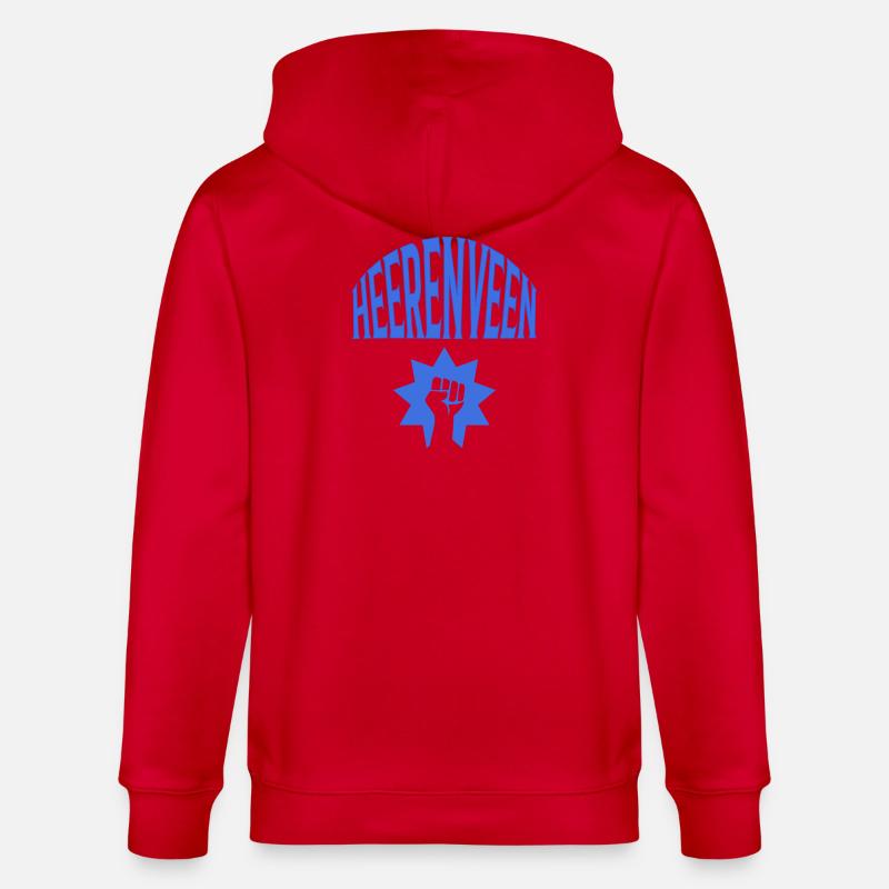 Heerenveen - Veste à capuche bio CULTIVATOR Stanley/Stella Unisexe - rouge