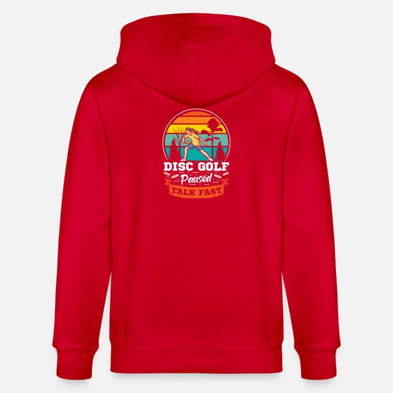 Cadeaux de disc golf Disc Golf - Veste à capuche bio CULTIVATOR Stanley/Stella Unisexe - rouge